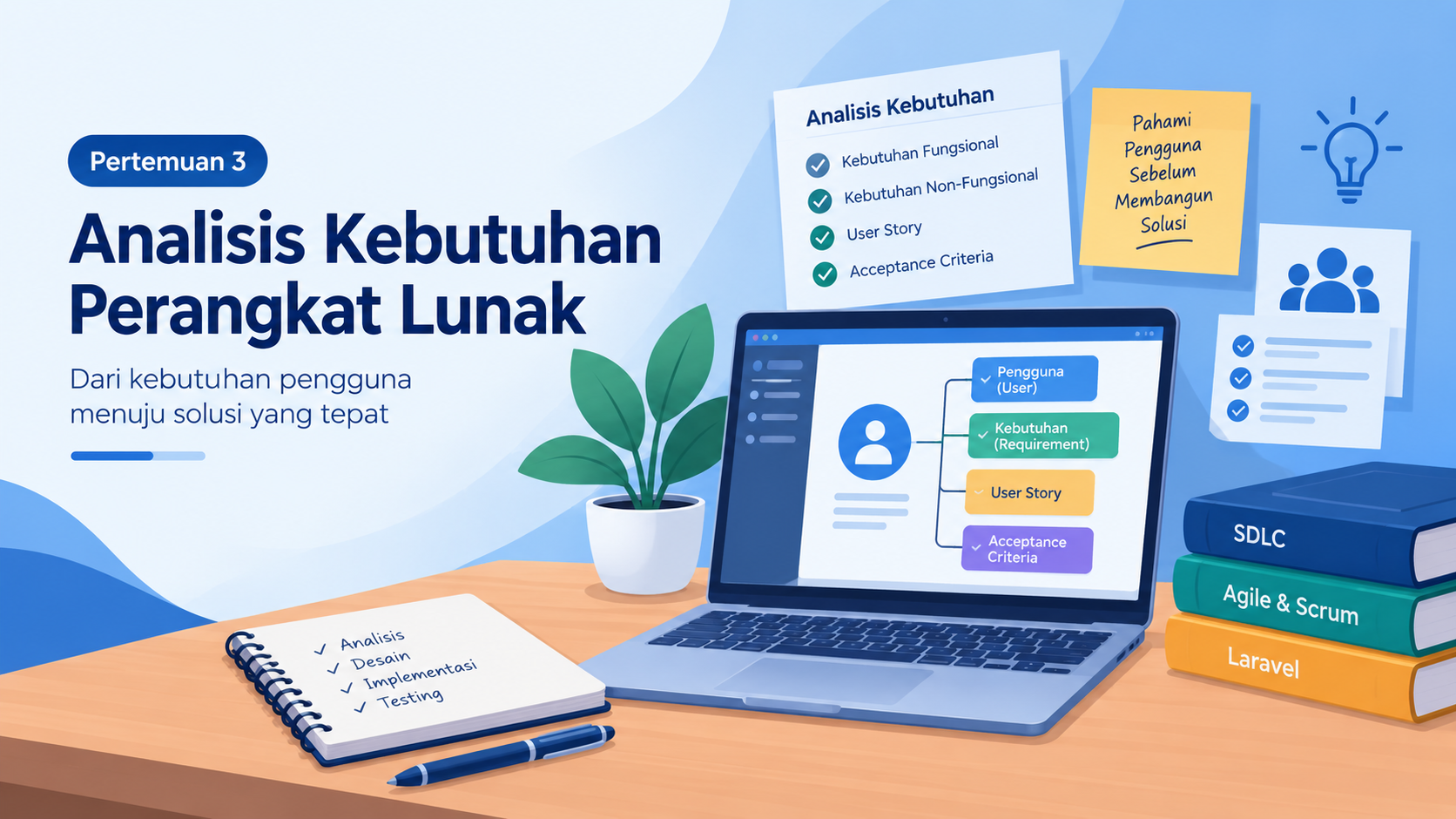 Analisis Kebutuhan Perangkat Lunak & User Story