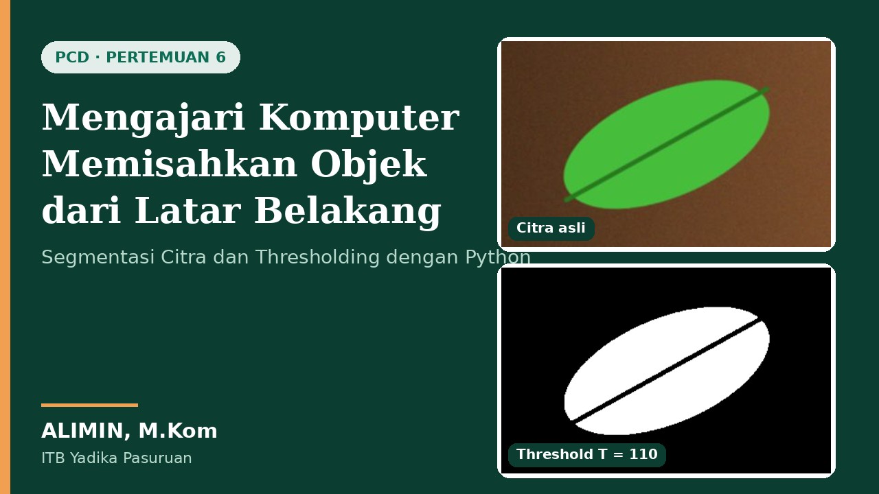 Menemukan Garis Batas: Deteksi Tepi dan Segmentasi Warna